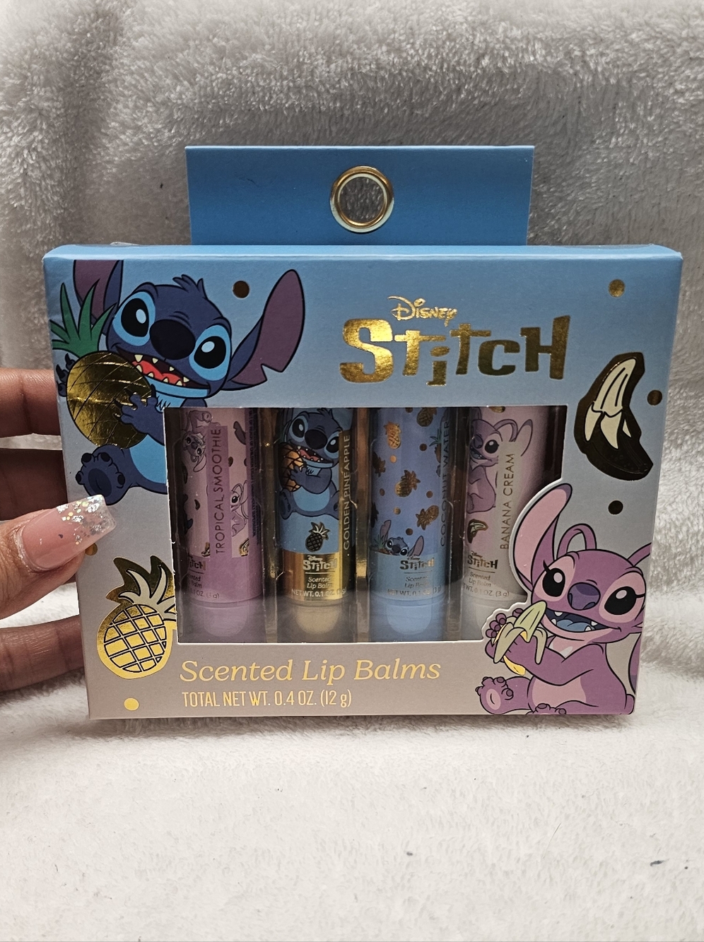Stitch Scented Lip Balms 4pc